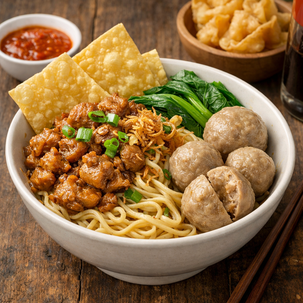 Mie Ayam + Bakso